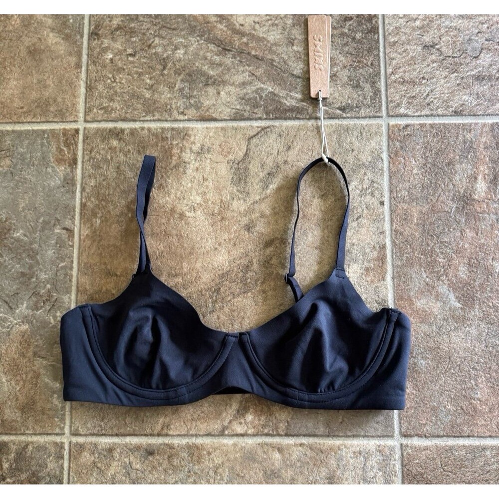 SKIMS Black Underwire Bra